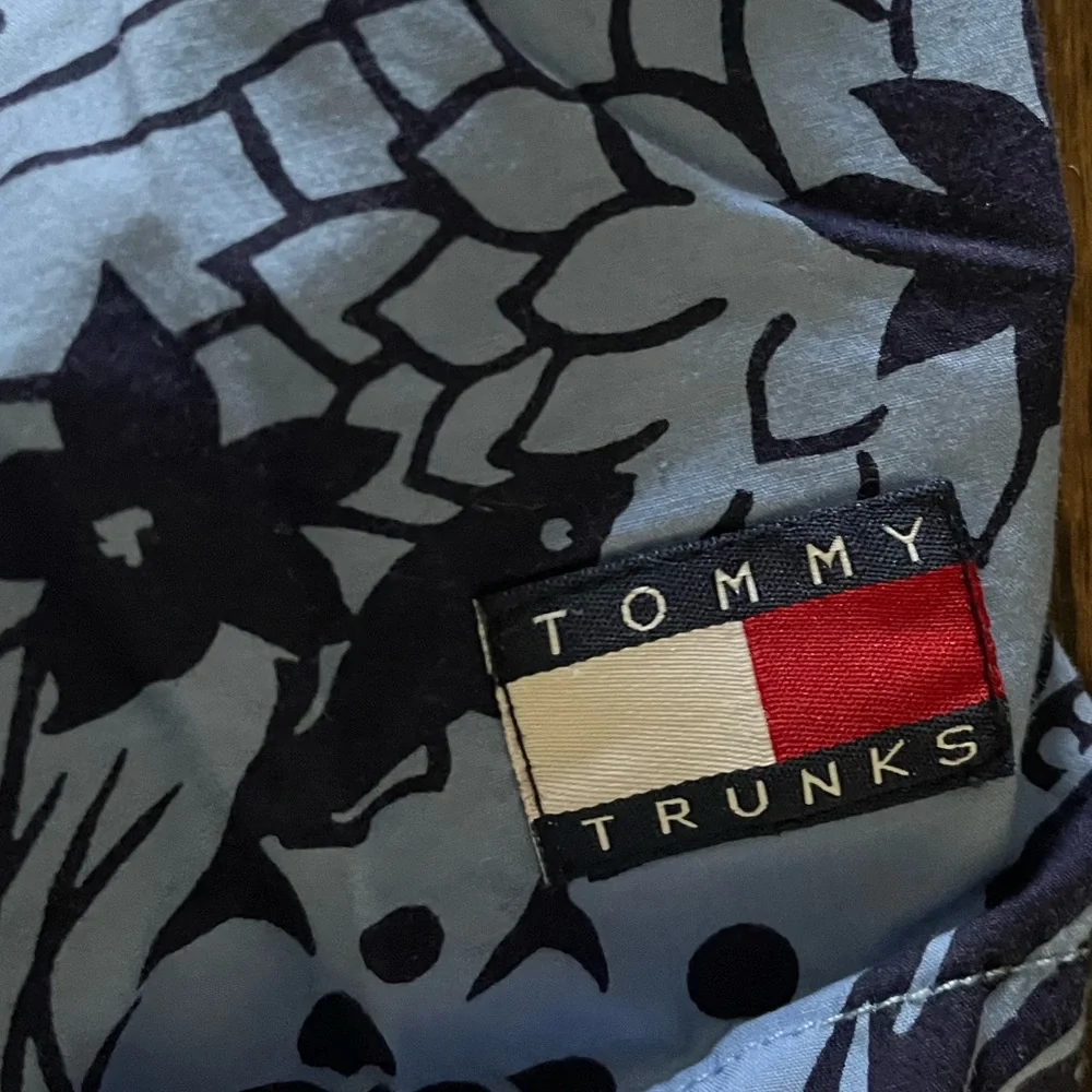 Vintage Tommy Hilfiger Swim Trunks: Men’s Large: 90’s Preppy Style: GUC